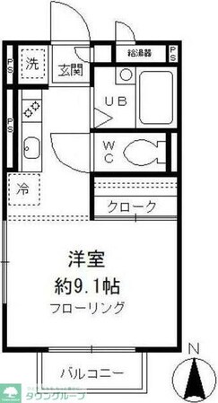 マロンヴィラ国立 A棟の物件間取画像